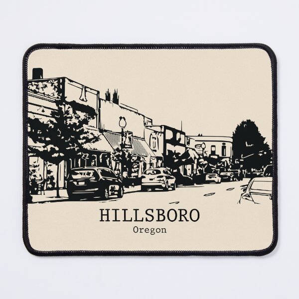 Item preview, Hillsboro - Oregon designed and sold by Lakeric Cityscapes.