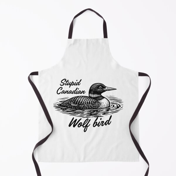 Item preview, Funny Stupid Canadian Wolf Bird Absurd Animal Meme designed and sold by ErlinaFonta4.