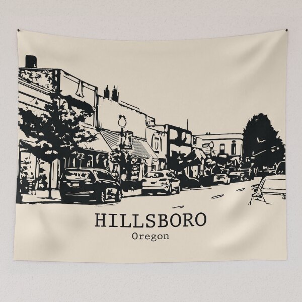 Item preview, Hillsboro - Oregon designed and sold by Lakeric.