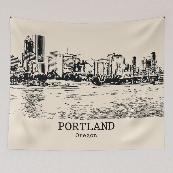 Item preview, Portland - Oregon designed and sold by Lakeric Cityscapes.