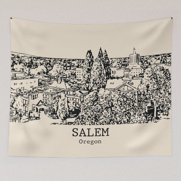 Item preview, Salem - Oregon designed and sold by Lakeric Cityscapes.