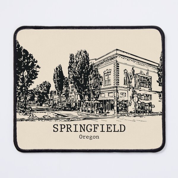 Item preview, Springfield - Oregon designed and sold by Lakeric Cityscapes.