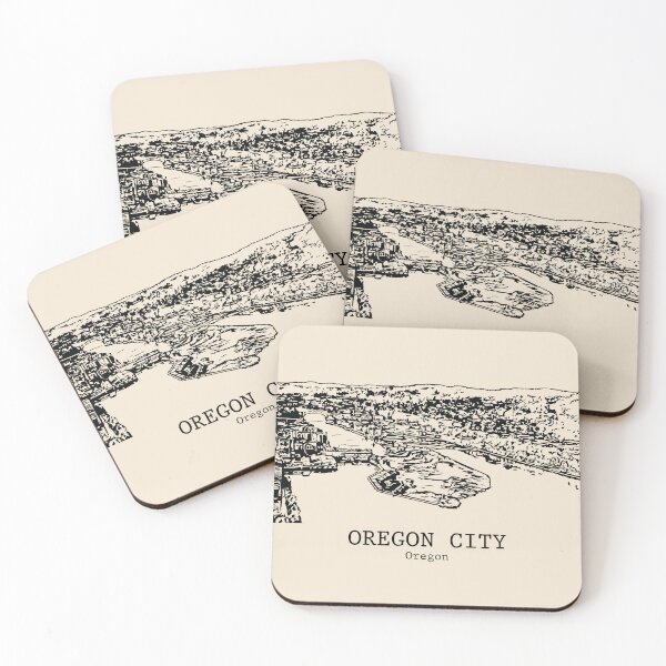 Artikelvorschau, Oregon City - Oregon entworfen und verkauft von Lakeric Cityscapes.