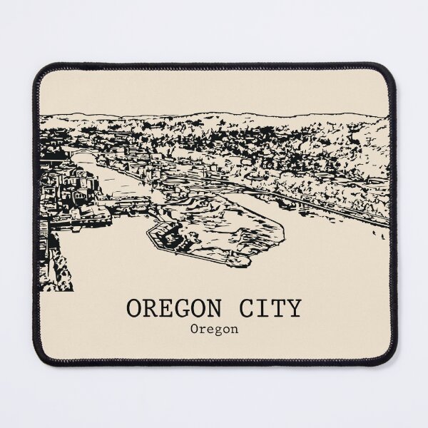 Artikelvorschau, Oregon City - Oregon entworfen und verkauft von Lakeric Cityscapes.