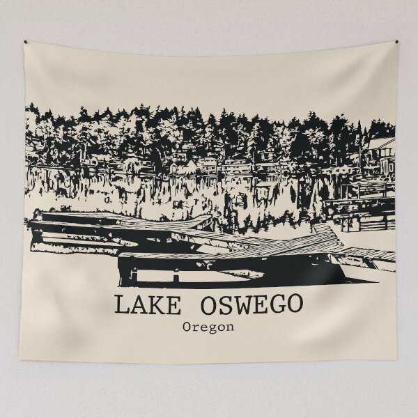 Item preview, Lake Oswego - Oregon designed and sold by Lakeric Cityscapes.