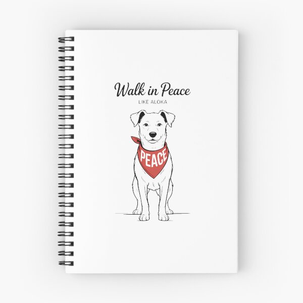 Item preview, Walk In Peace Like Aloka Dog Lovers Mindfulness designed and sold by Cokonatss.