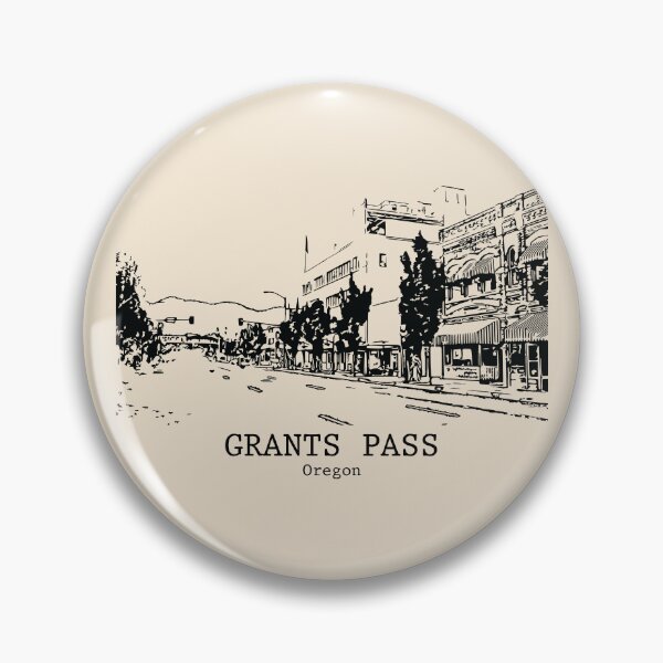 Item preview, Grants Pass - Oregon designed and sold by Lakeric Cityscapes.