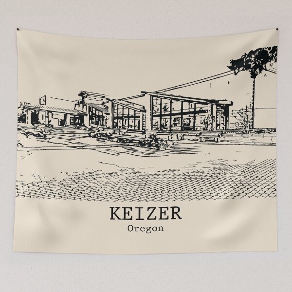Item preview, Keizer - Oregon designed and sold by Lakeric Cityscapes.