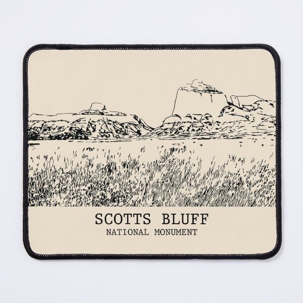 Item preview, Scotts Bluff National Monument designed and sold by Lakeric Cityscapes.