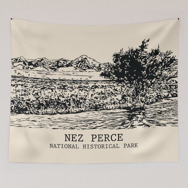 Item preview, Nez Perce National Historical Park designed and sold by Lakeric Cityscapes.