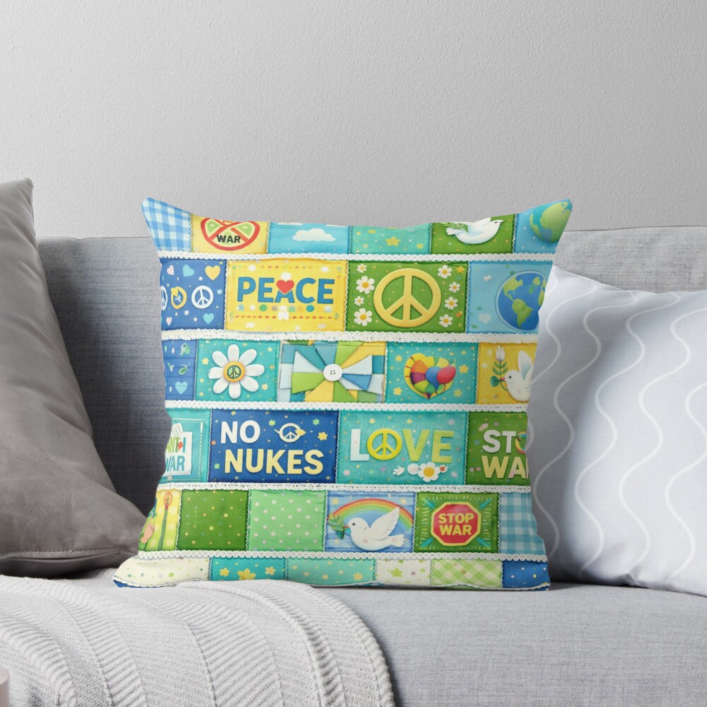 Item preview, Throw Pillow designed and sold by Roxburylane.