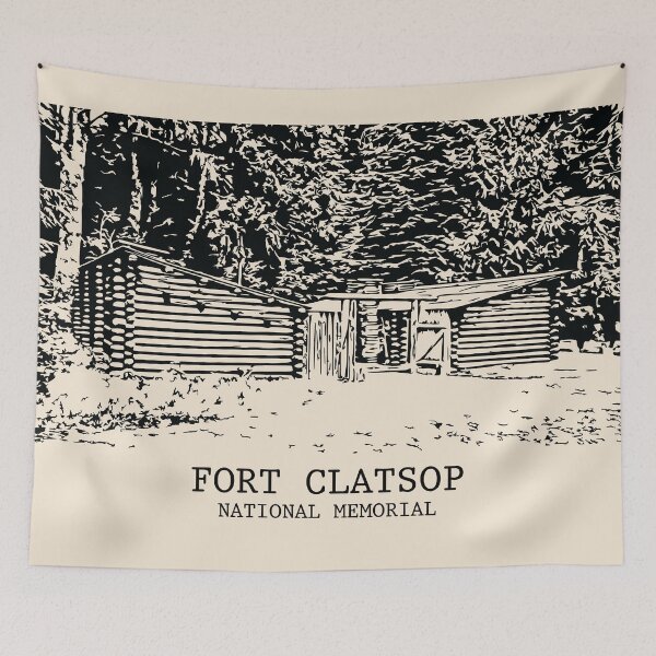 Item preview, Fort Clatsop National Memorial designed and sold by Lakeric.
