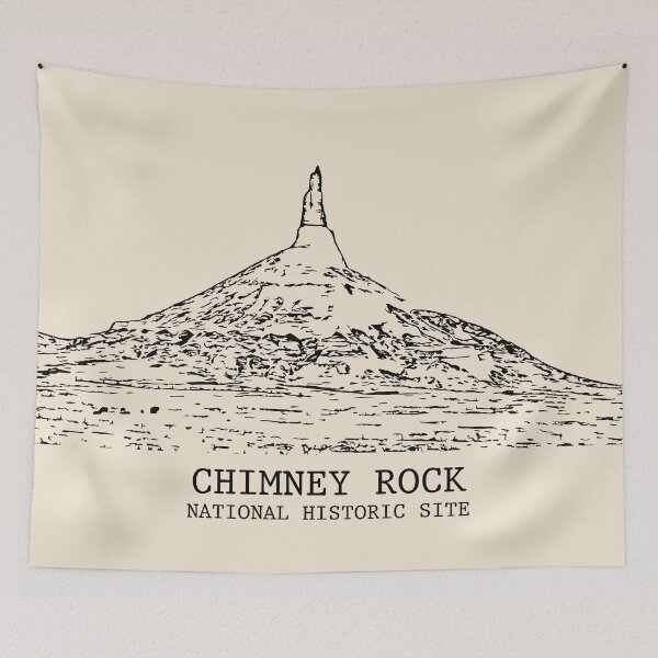 Item preview, Chimney Rock National Historic Site designed and sold by Lakeric Cityscapes.