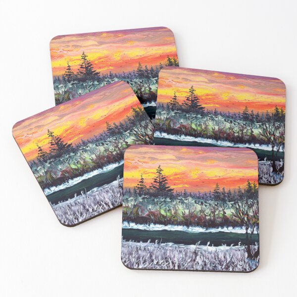 Item preview, Green Vernal Pool in Frost designed and sold by BreezyZen.