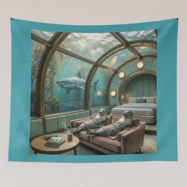 Item preview, Seals in Their Undersea Hideaway designed and sold by Tridentulus.