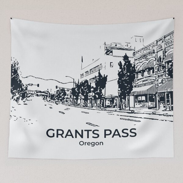 Item preview, Grants Pass - Oregon designed and sold by Lakeric Cityscapes.
