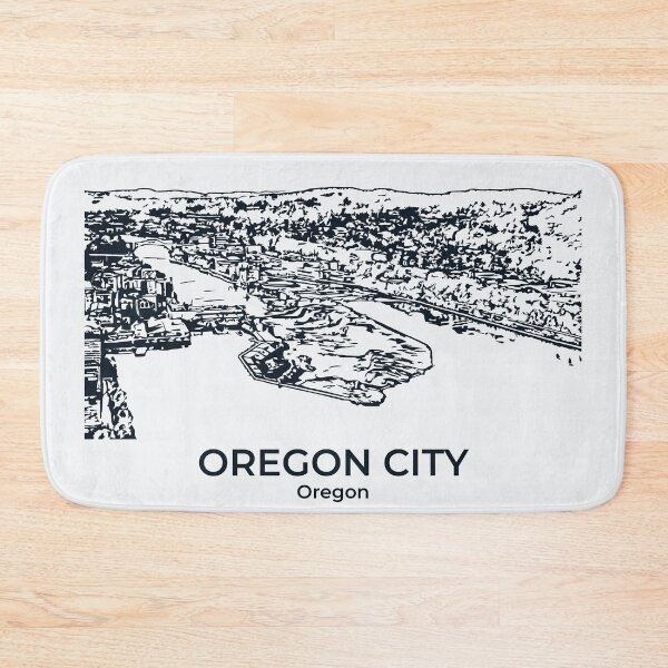 Artikelvorschau, Oregon City - Oregon entworfen und verkauft von Lakeric Cityscapes.
