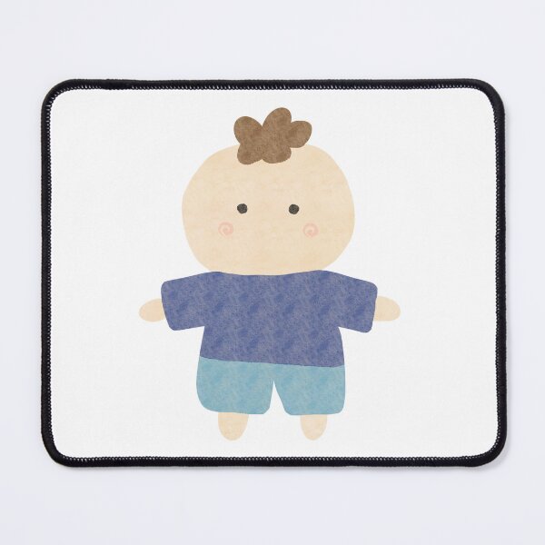 Item preview, Shy Little Boy in Blue designed and sold by VVAtTheCorner.