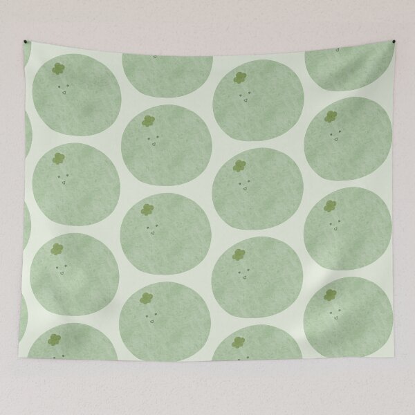 Item preview, Green Smiling Face Emoji designed and sold by VVAtTheCorner.