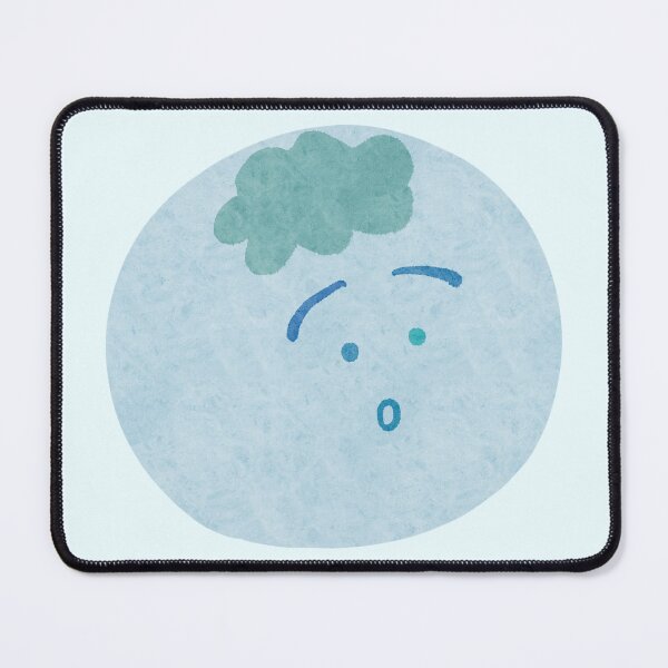 Item preview, Blue Surprised Face Emoji designed and sold by VVAtTheCorner.