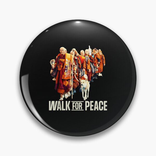 Item preview, Peace Walking Monks And Aloka Dog Walk For Peace designed and sold by Cokonatss.