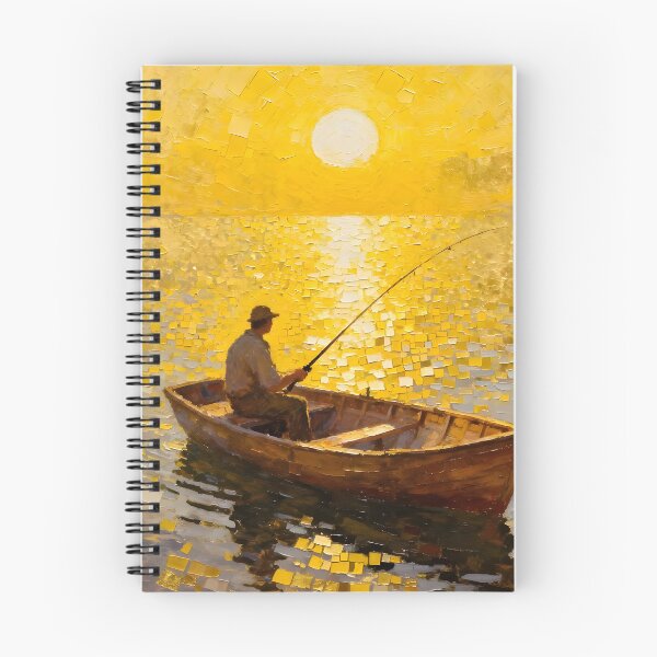 Item preview, Fishing at Sunrise designed and sold by MatureProcure.