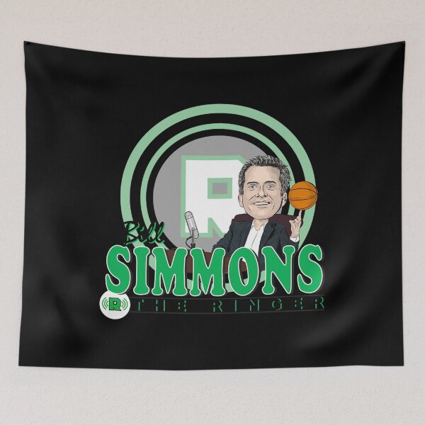 Item preview, Bill Simmons Caricature Tee designed and sold by Meow  CAT.