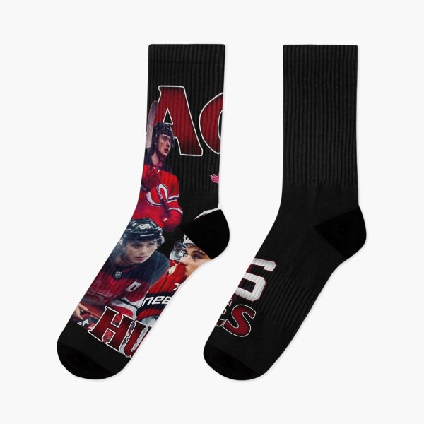 Artikelvorschau, Jack Hughes, amerikanischer Eishockeyspieler entworfen und verkauft von Andramedia.