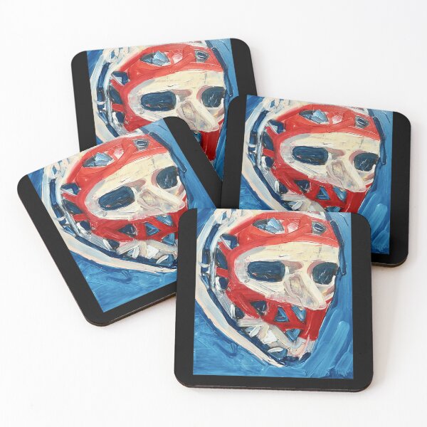 Item preview, Ken Dryden Mask (Original Painting) And Stick designed and sold by Meow  CAT.