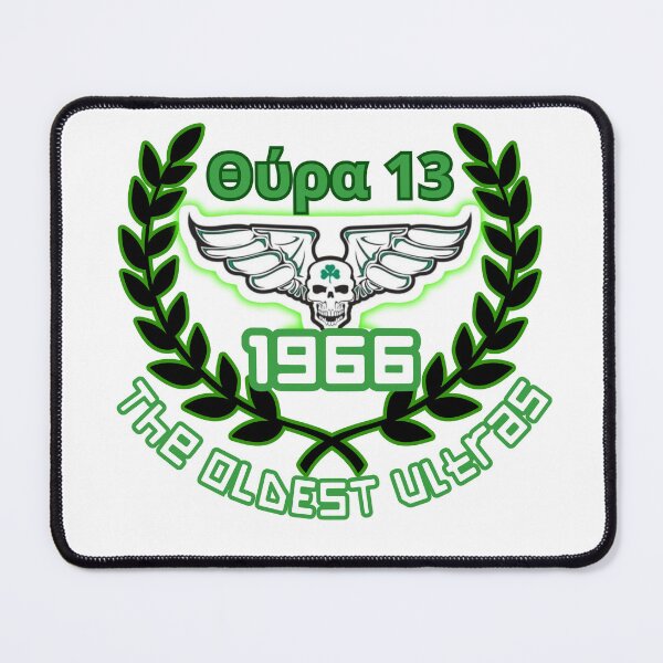 Item preview, Panathinaikos Athens Gate 13 - Ultras Supporters Club Shield - Against Modern Ultras designed and sold by MJOSTORE.
