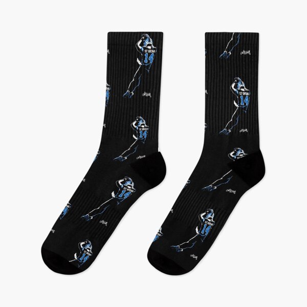 Item preview, Amon-Ra St. Brown Detroit #14 Football Art designed and sold by TheArtOfCar.