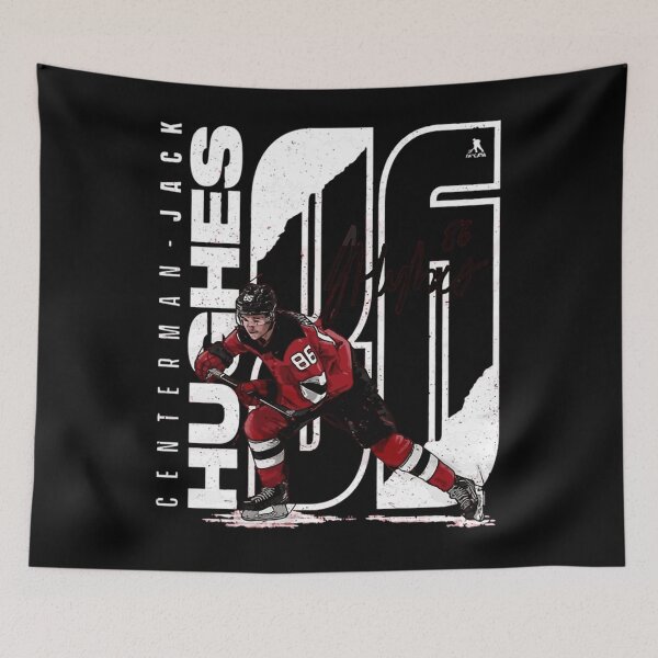 Item preview, Jack Hughes New Jersey Hockey designed and sold by Andramedia.