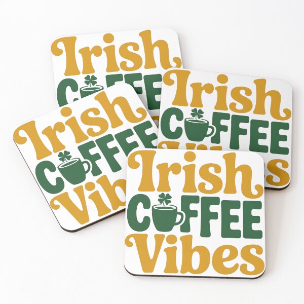 Item preview, Irish Coffee Vibes – St Patrick’s Day Coffee Typography designed and sold by Lulunza.