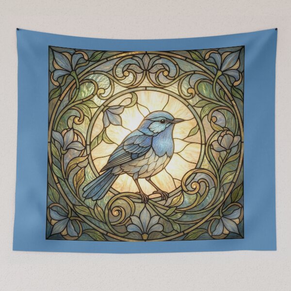 Item preview, Bluebird Stained Glass designed and sold by Tridentulus.