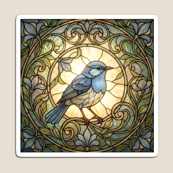 Item preview, Bluebird Stained Glass designed and sold by Tridentulus.