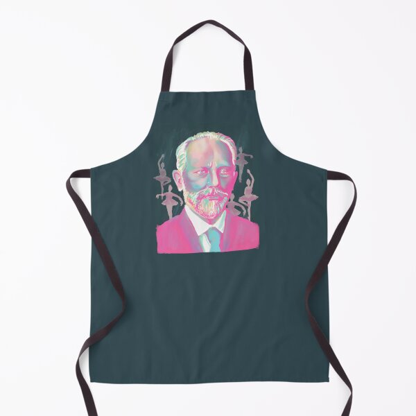 Item preview, Tchaikovsky Colorful Portrait with Ballet Dancers designed and sold by Stable-Camp-Rd.