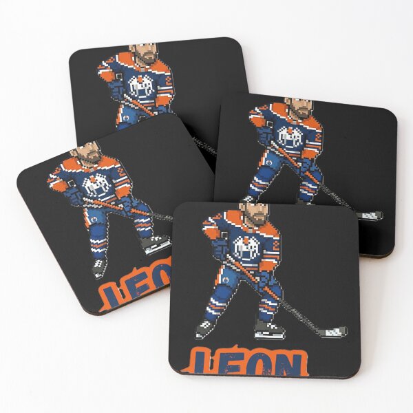Item preview, Oiler'S Draisaitl As Nhl Pixel Art designed and sold by gegaman.