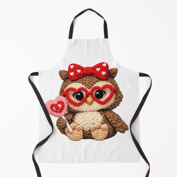 Item preview, Valentine's Faux Yarn Owl designed and sold by KC's.