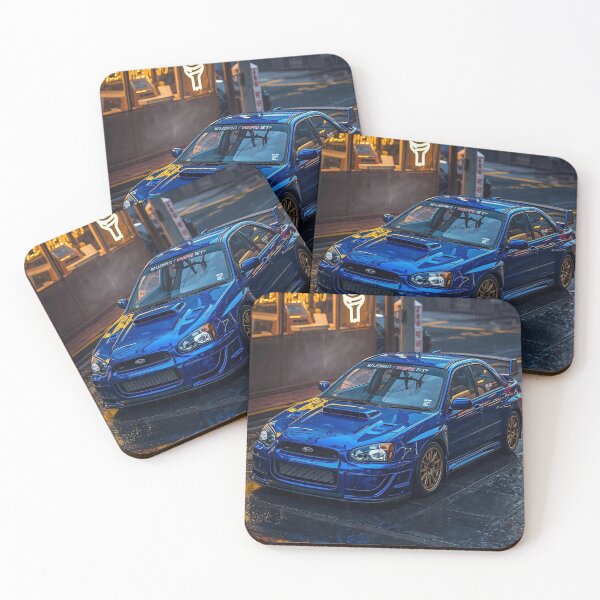 Item preview, Impreza WRX STI - Blue Boxer - Realistic JDM Art designed and sold by Paddock Palette.
