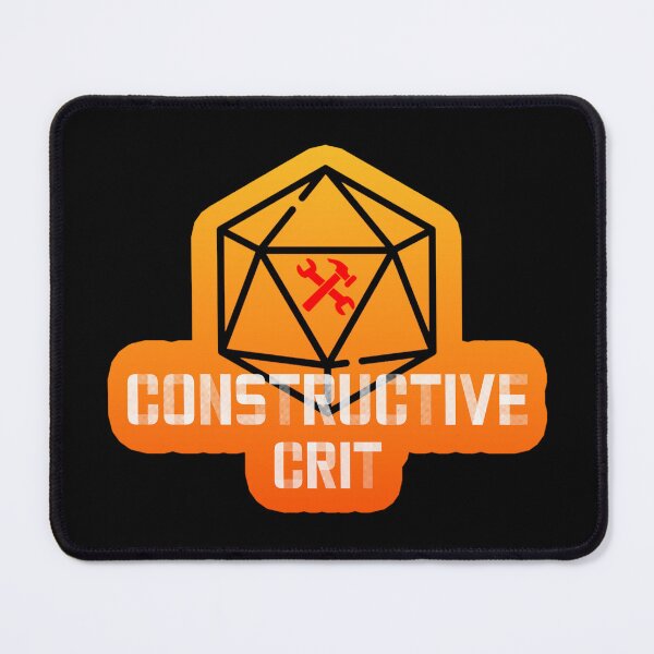 Item preview, Constructive Crit Logo designed and sold by Second Shout Studios.