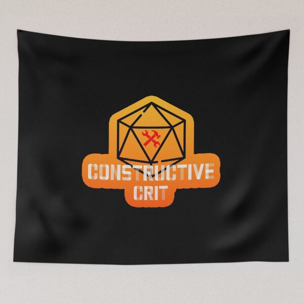 Item preview, Constructive Crit Logo designed and sold by Second Shout Studios.