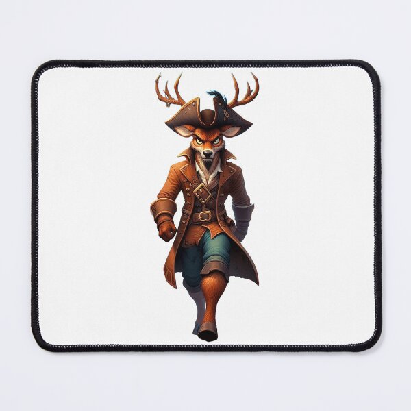 Item preview, Rough and Tough Pirate Deer designed and sold by nikkolaus.