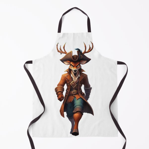 Item preview, Rough and Tough Pirate Deer designed and sold by nikkolaus.