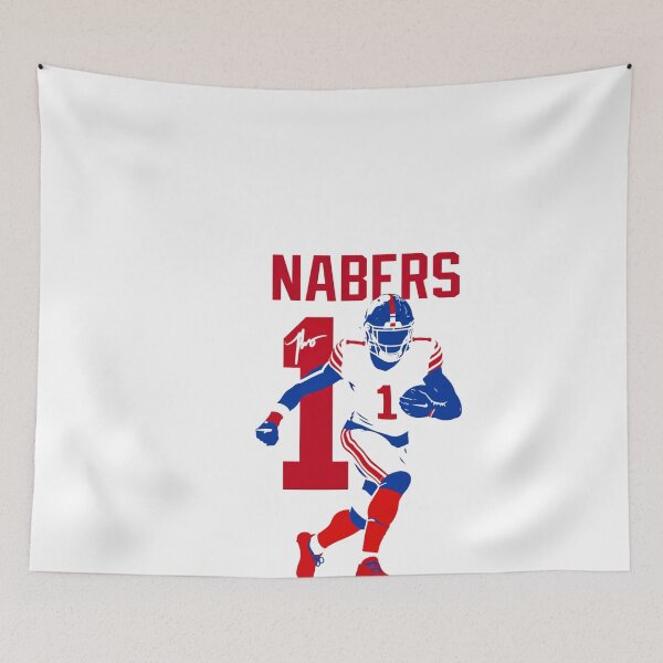 Item preview, Malik Nabers New York #1 Football Art designed and sold by TheArtOfCar.