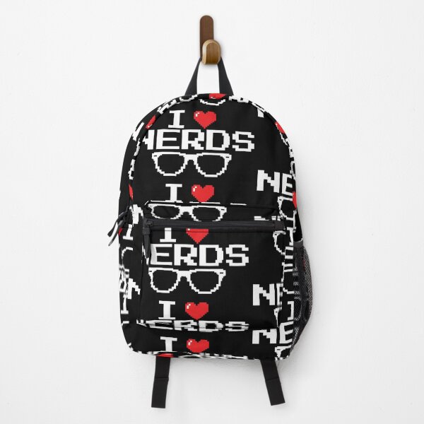 Item preview, I Love Nerds Pixel Art 8-Bit Retro designed and sold by AdyKurniawan.