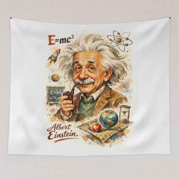 Item preview, Albert Einstein designed and sold by Sarcastic designs.