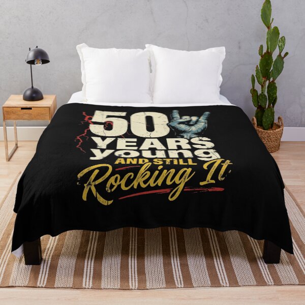 Item preview, 50 Years Young Rock and Roll Birthday designed and sold by AdyKurniawan.