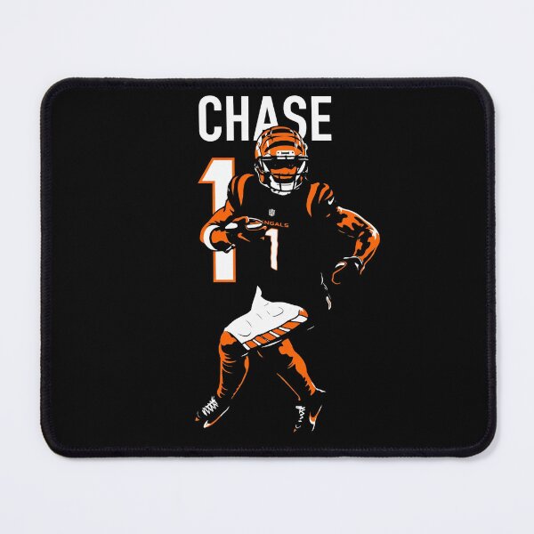 Item preview, Ja'Marr Chase Cincinnati #1 Football Art designed and sold by TheArtOfCar.