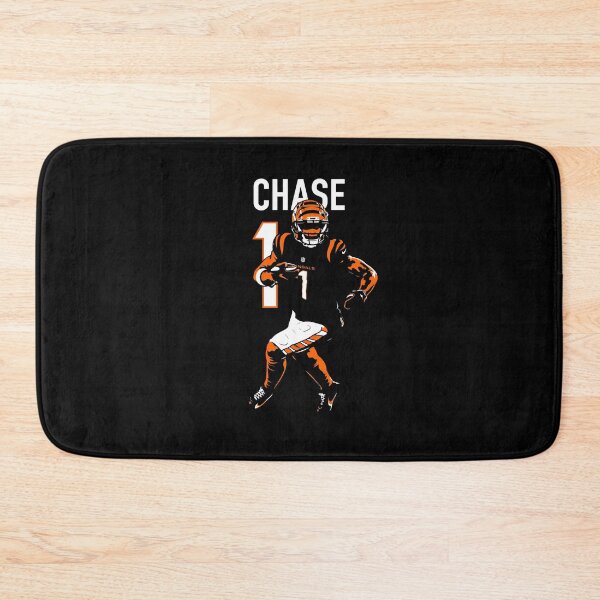 Item preview, Ja'Marr Chase Cincinnati #1 Football Art designed and sold by TheArtOfCar.