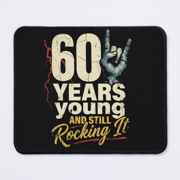 Item preview, 60 Years Young Rock and Roll Birthday designed and sold by AdyKurniawan.